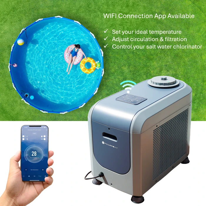 1 (6) POWERBAY Pool Master All in One Heat Pump